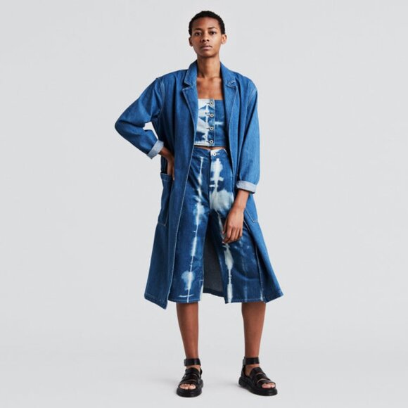 Levi's Made and Crafted "Surft" Denim Coat, size Small - Picture 3 of 11